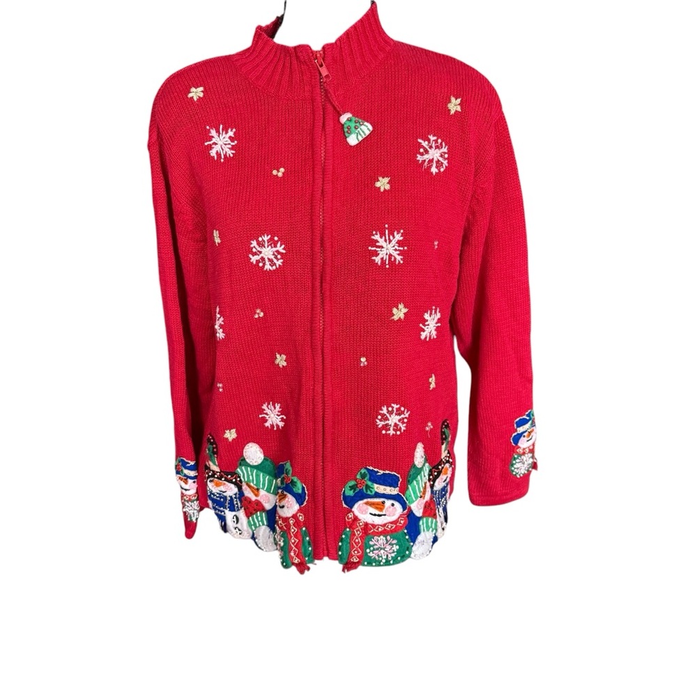 Heirloom Collectibles Vintage Ugly Christmas Sweater Size L